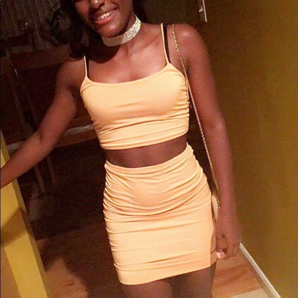 Two-Piece yellow set